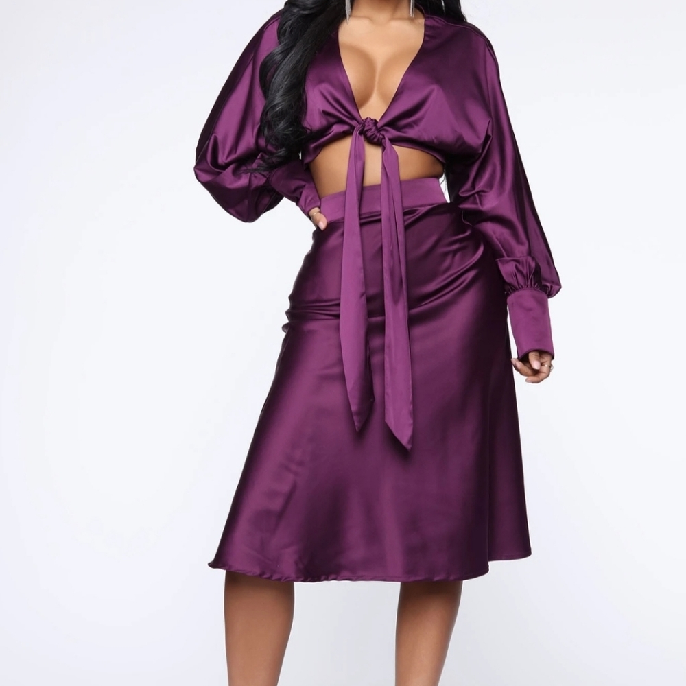 Fashion Nova Skirt Set